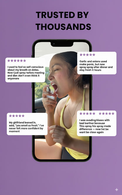 Aurevo Probiotics Spray For Bad Breath